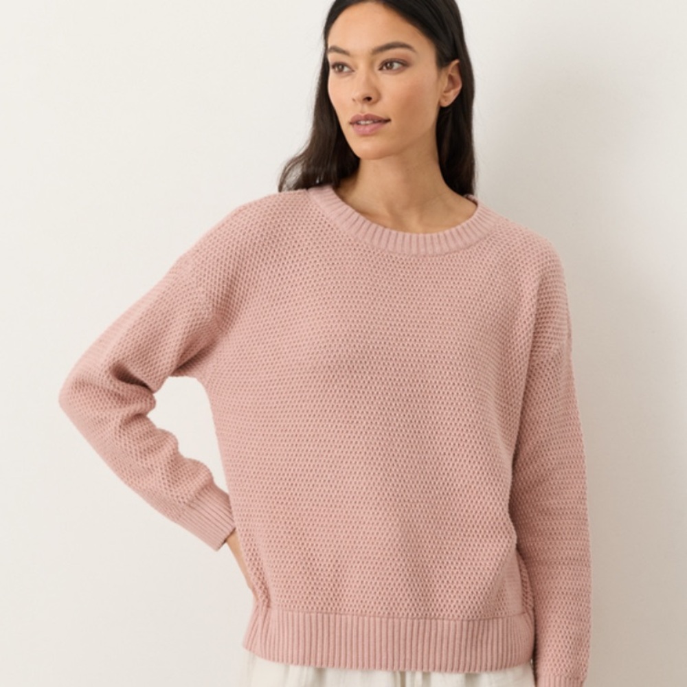 PACT Organic Cotton Shoreline Pullover Sweater